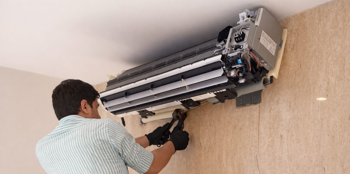 Split AC service and maintenance