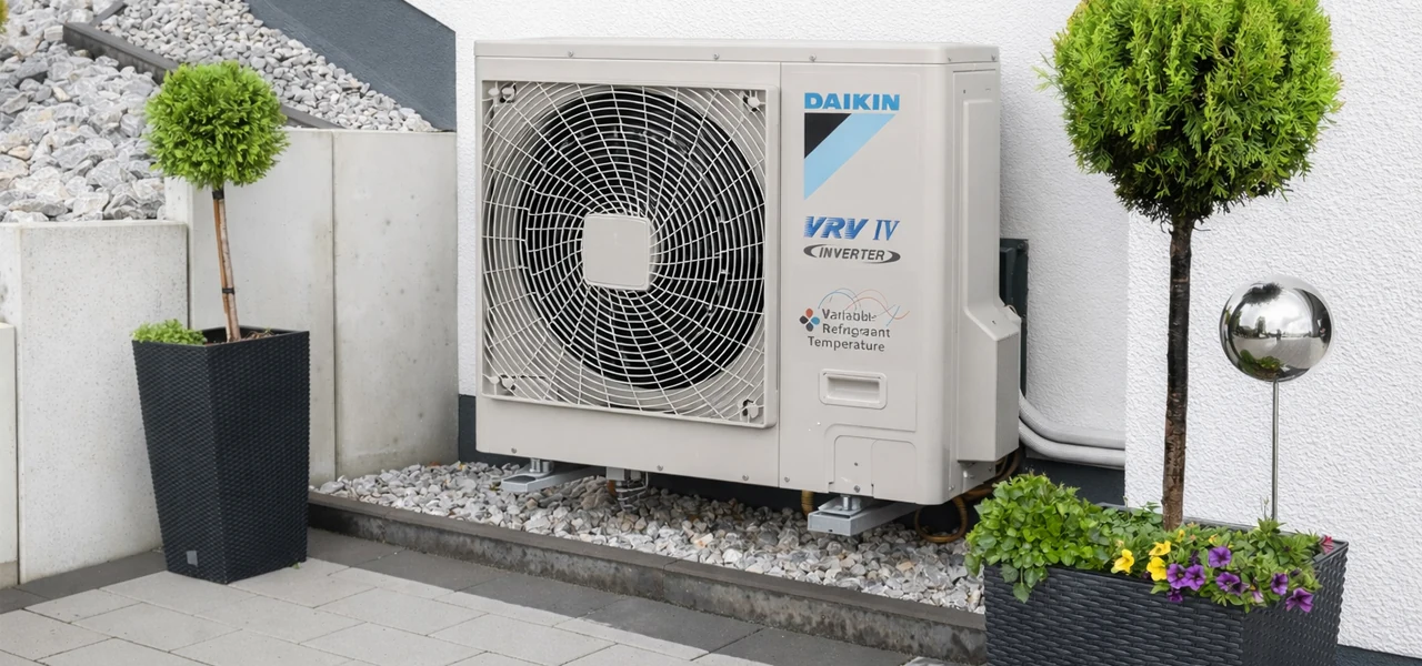 Compact Daikin VRV outdoor unit for smaller commercial applications